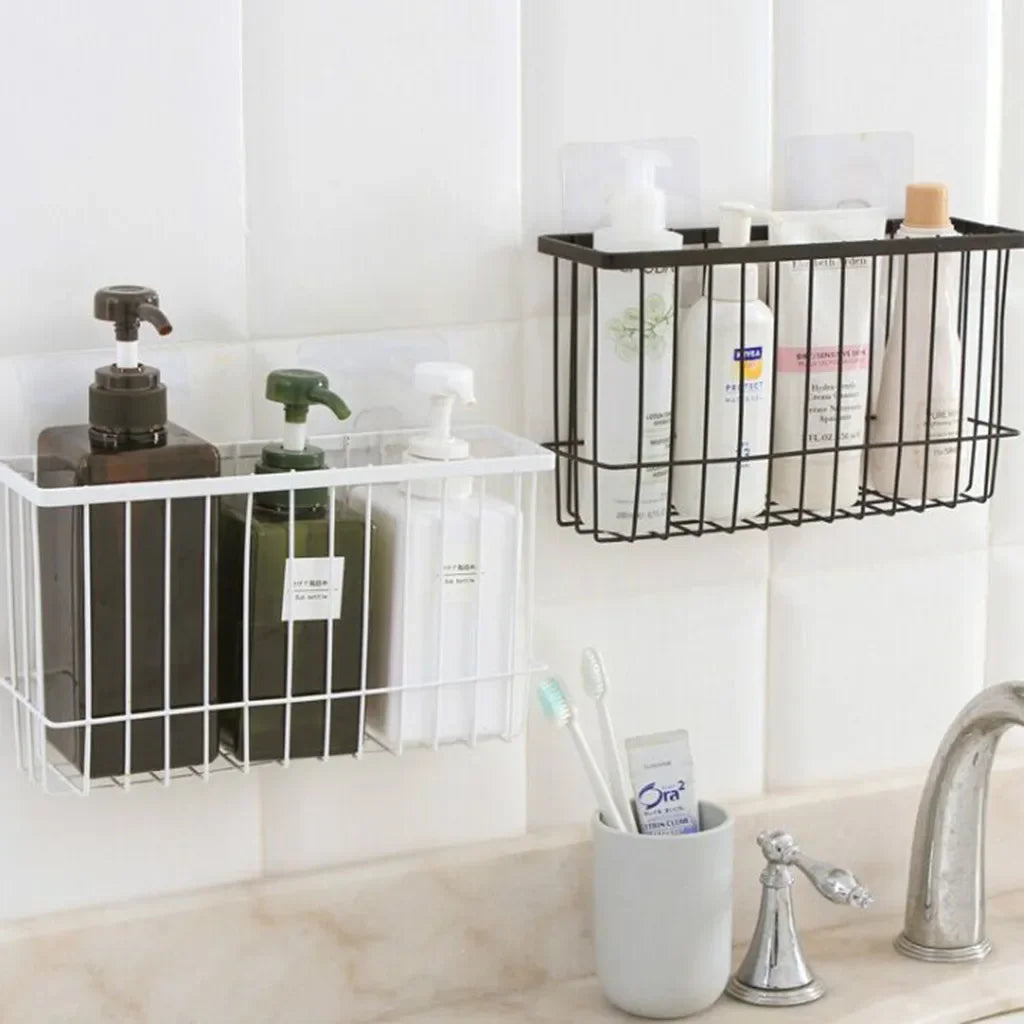 Kitchen Free Kitchen Storage Rack Punch Wrought Iron Rack Household Shelf Storage Rack Bathroom Organizer Rangement Cuisine