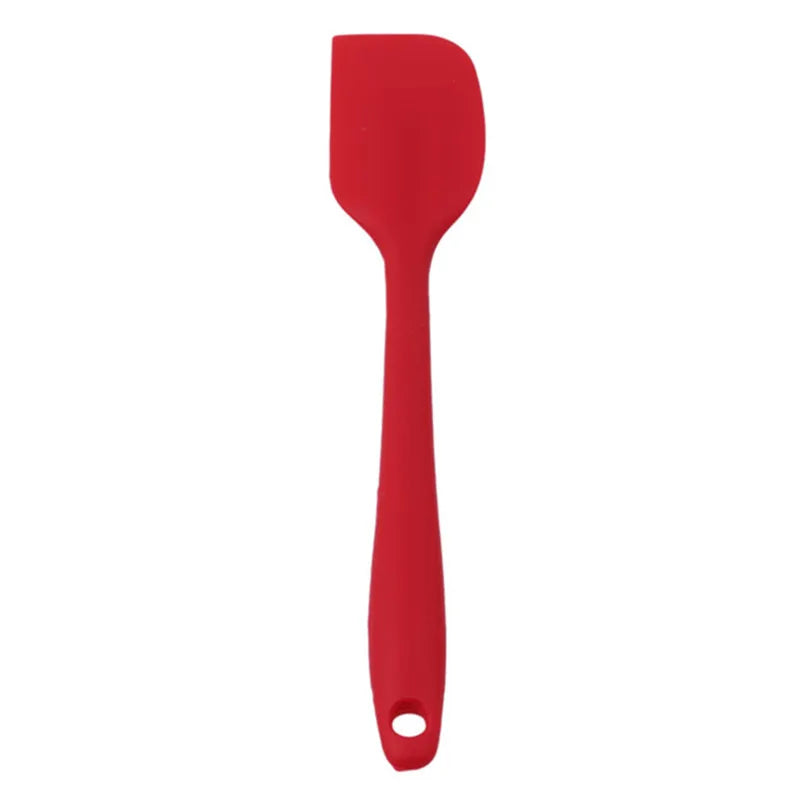 Heat Resistant Integrate Handle Silicone Spoon Scraper Kitchen Utensil Turners Spatula Pan Spatula Cake Kitchen Cooking Tool
