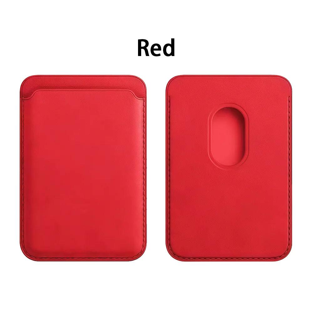 Leather Wallet Case Holder For iPhone 16 Pro Max Magsafe Magnetic Wallet Leather Compatible For iPhone 15 14 13 12  Accessories